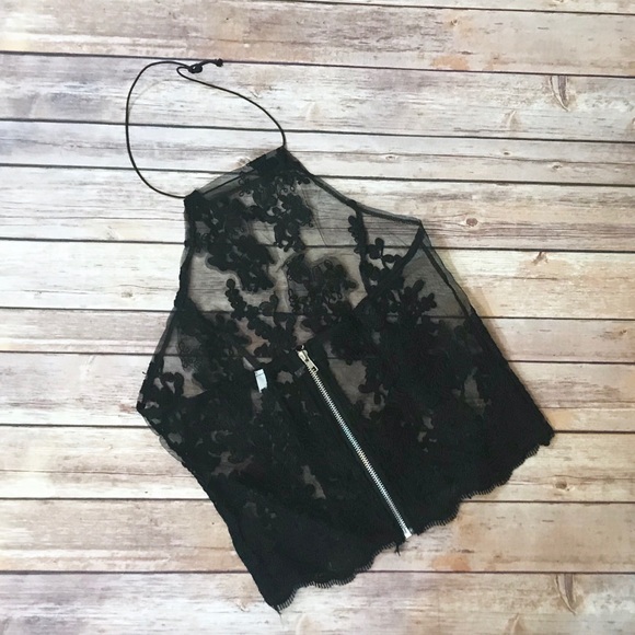 🌹LASTCHANCE🌹Sexy Lace Halter Top - Picture 8 of 8